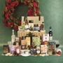 Christmas Elegance Hamper in Wicker Basket